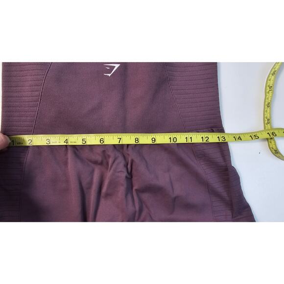 Gymshark Energy Seamless Leggings Womens S / XS (?) Purple Athleisure High Rise - Picture 7 of 7